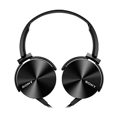 Наушники накладные Sony MDR-XB450APB Black