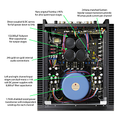Усилитель мощности Parasound JC5 Black