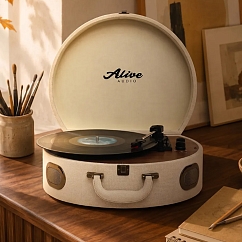 Проигрыватель винила Alive Audio MOVIE The Canvas Edition Ivory