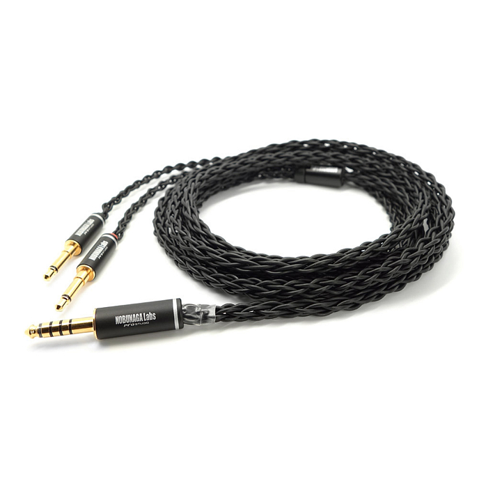 Кабель Nobunaga Labs Advance Kirihuri Gou Black 3.5mm - 4.4mm - рис.0