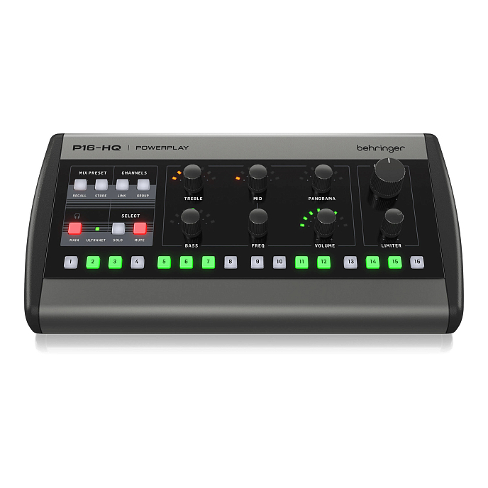 Микшерный пульт Behringer Powerplay P16-M Silver Black - рис.0