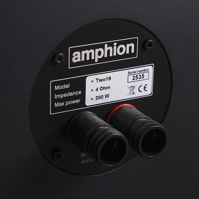 Студийный монитор Amphion Two18 Black - рис.8