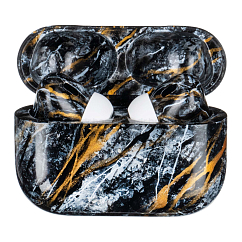 Беспроводные наушники Apple AirPods Pro 2nd gen with MagSafe USB-C (2023) Black Marble Total Gloss