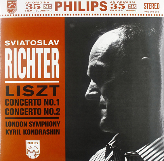 Пластинка Sviatoslav Richter; Liszt; London Symphony Orchestra; Kyril Kondrashin - Liszt Concerto No.1 Concerto No.2 - рис.0