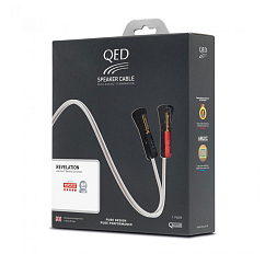 Кабель QED Signature Revelation Speaker Banana - Banana 3m