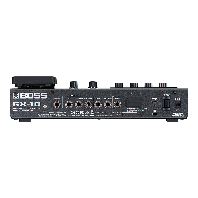 Процессор эффектов Boss GX-10 Black - рис.2