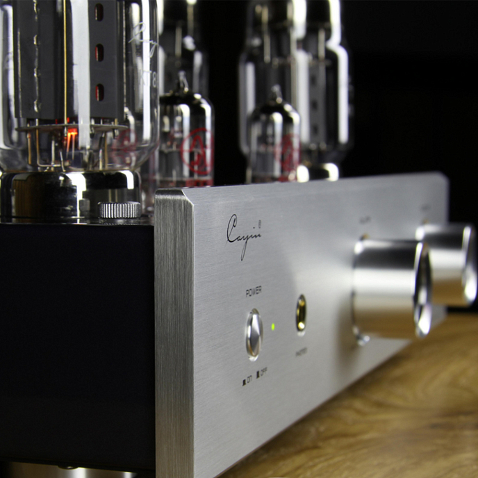 Интегральный усилитель Cayin CS-55A EL34 Silver - рис.1