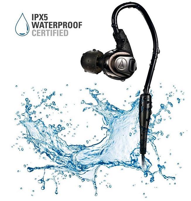 Наушники AUDIO-TECHNICA ATH-SPORT3 Black - рис.6