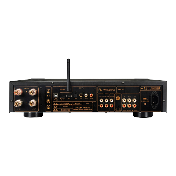 Интегральный усилитель ToneWinner AD-66D Pro Black Silver - рис.2