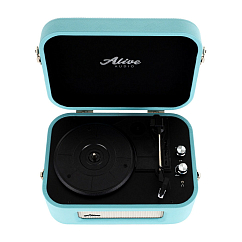 Проигрыватель винила Alive Audio Stories Turquoise