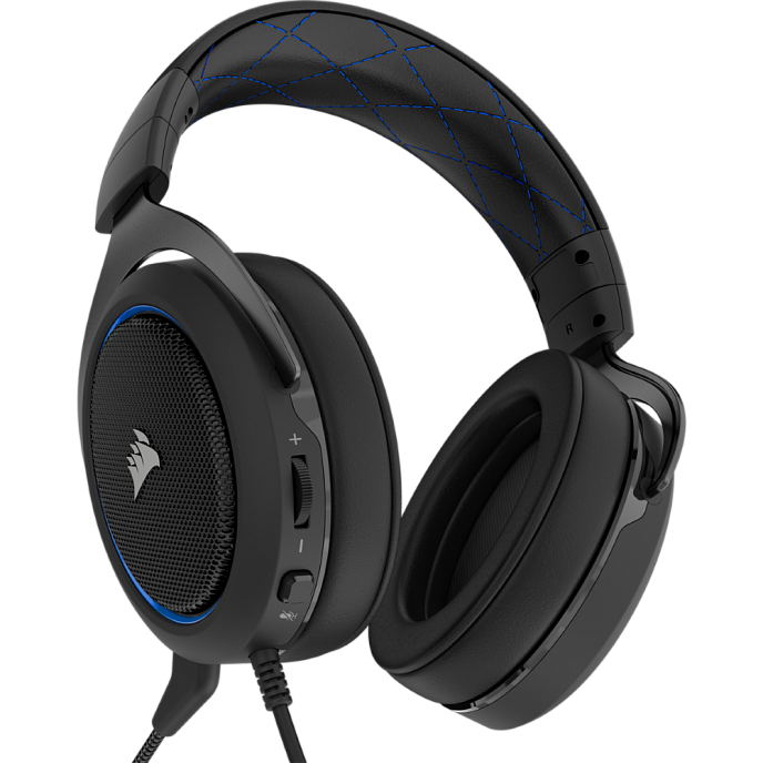 Игровая гарнитура Corsair Gaming HS50 Stereo Blue - рис.3