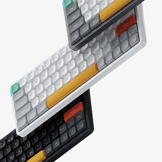 Клавиатура NuPhy Air60 V2 Moss Switch Iconic White - рис.5