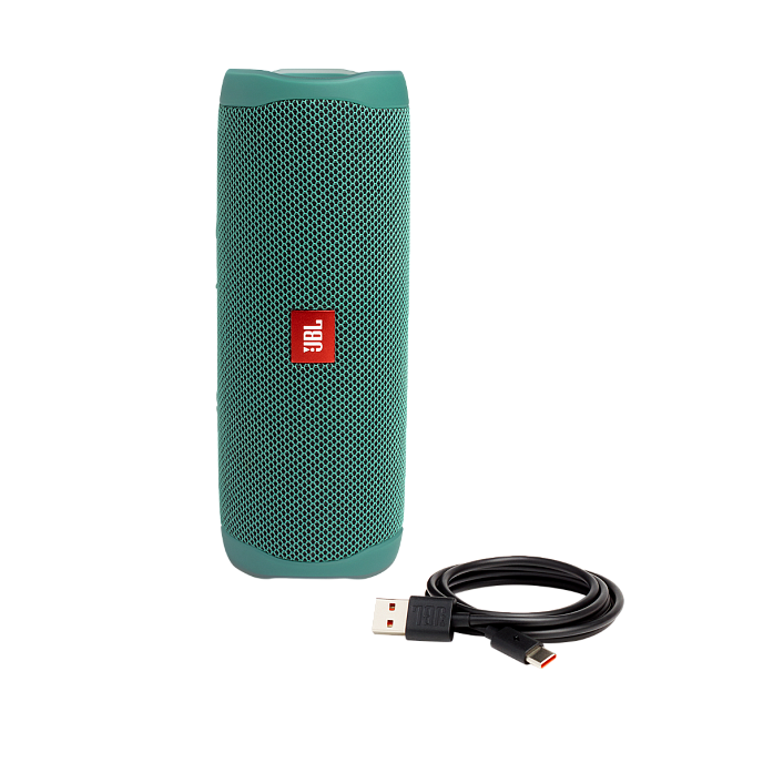 Портативная колонка JBL Flip 5 Eco Edition Green - рис.6