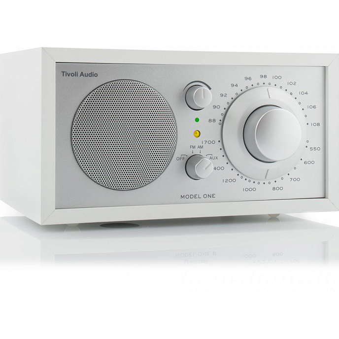 Портативная колонка Tivoli Audio Model One Silver/White - рис.1