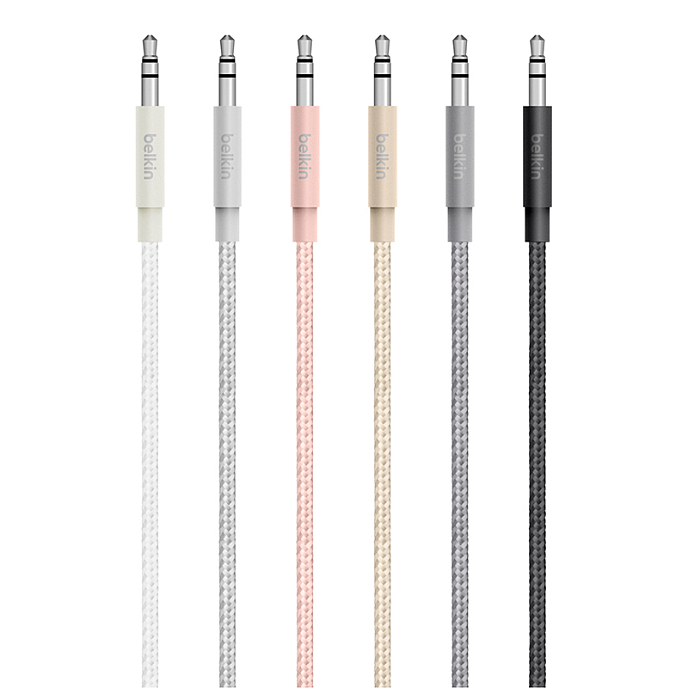 Кабель Belkin Mixit Metallic Audio Cable Gold - рис.1