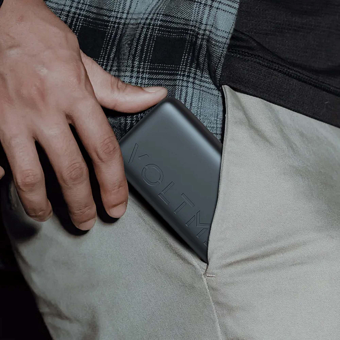 Портативный аккумулятор VOLTME Hypercore 10K HP10U Dark Grey Metallic - рис.1