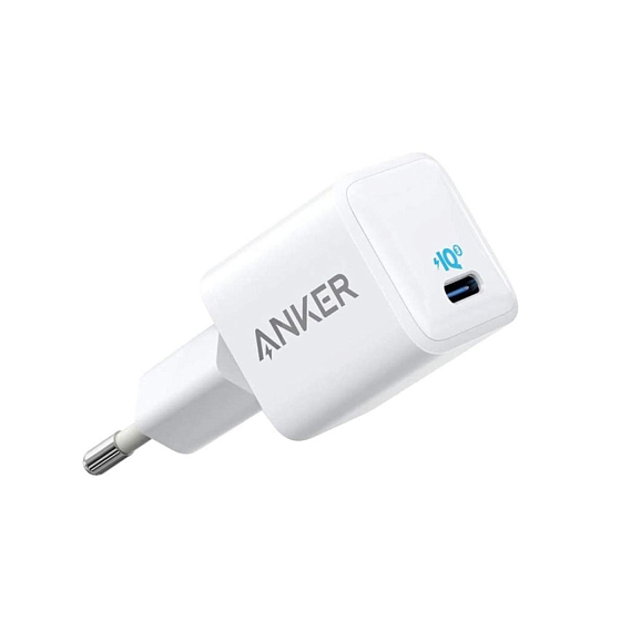 Сетевое зарядное устройство Anker PowerPort 3 Nano White - рис.0