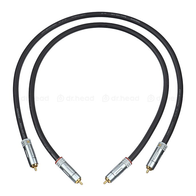 Кабель HeadMade Shin by Furutech 2xRCA - 2xRCA 0.65m - рис.2