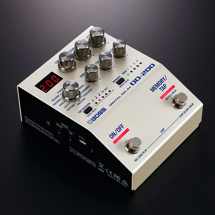 Процессор эффектов Boss DD-200 Silver - рис.4