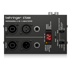 Тестер для кабеля Behringer CT200 Grey