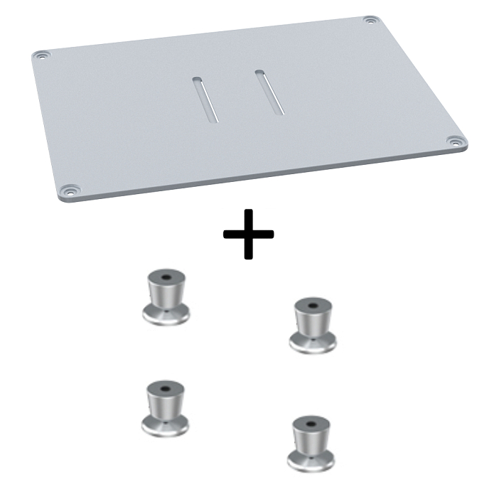 Стойка для Hi-Fi ddHiFi HS400 + Base Cool Gray - рис.0