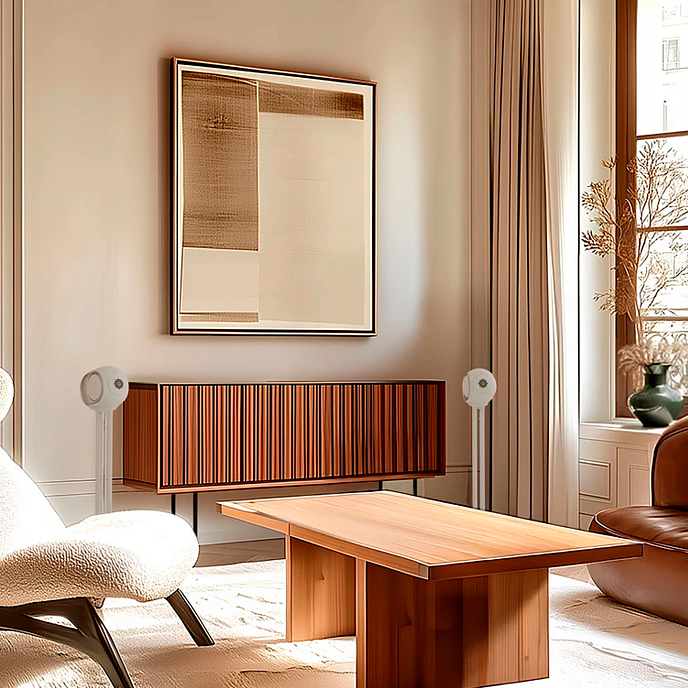 Стойка для Hi-Fi Devialet Tree Phantom Ultimate 98 dB Light Pearl - рис.4