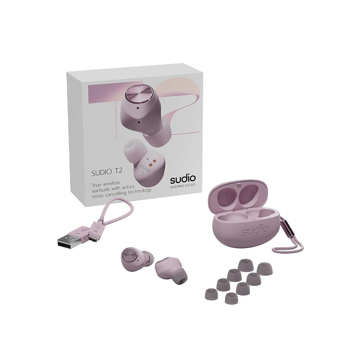 Беспроводные наушники Sudio T2 Lilac - рис.7