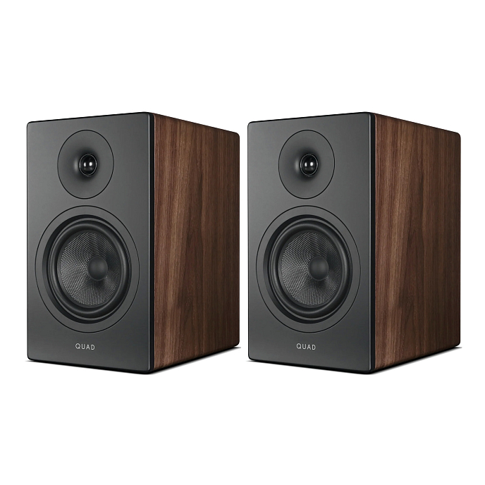 Полочная акустика Quad Elegan 1 Walnut Matt - рис.0