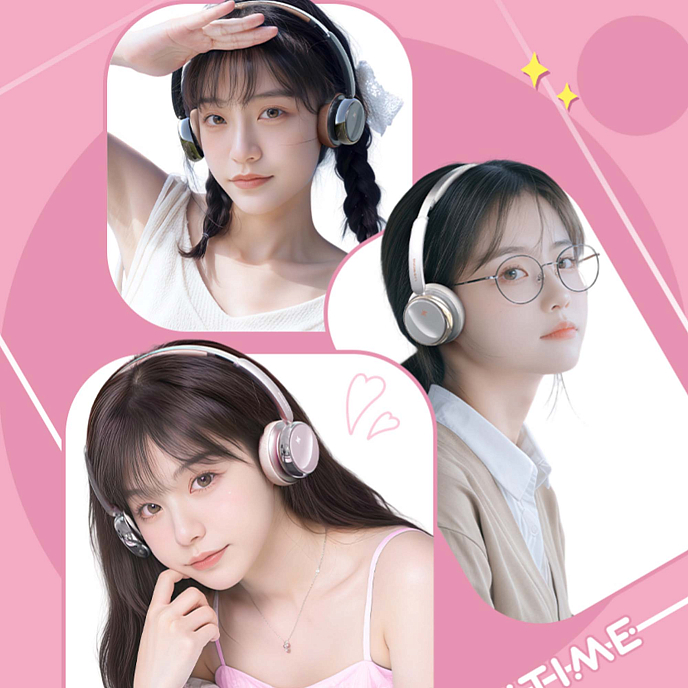 Наушники накладные FiiO Snowsky Anytime pink наушники беспроводные накладные_OpenBox - рис.7
