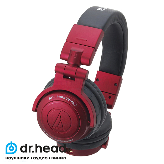 Наушники для DJ Audio-Technica ATH-PRO 500 MK2 Red - рис.0