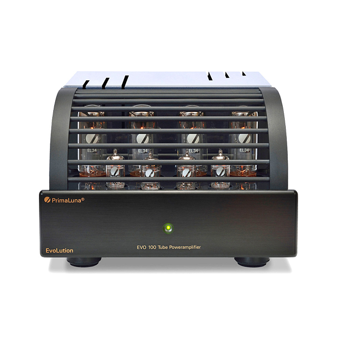 Усилитель мощности PrimaLuna EVO 100 Poweramp Black - рис.0