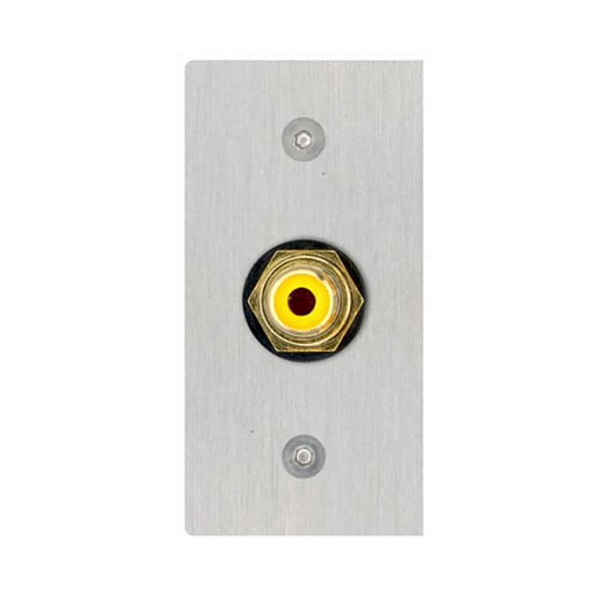 Разъём Inakustik Premium Audio Cable Terminal 56x28 Stainless Steel - рис.0