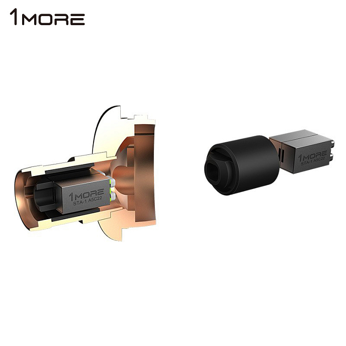 Наушники 1MORE EO320 Single Driver In-Ear EarPods Space Gray - рис.1