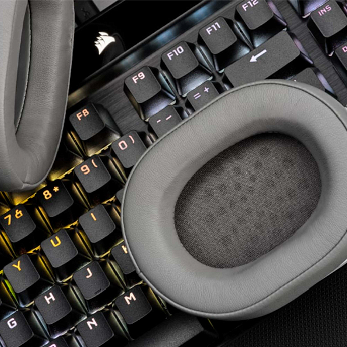 Игровая гарнитура Corsair HS55 Surround White - рис.6