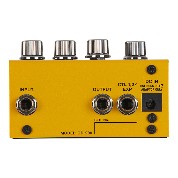 Процессор эффектов Boss OD-200 Yellow - рис.2