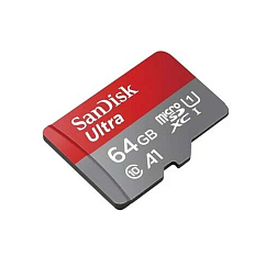 Карта памяти SanDisk Ultra 64GB MicroSD Card 140 Mb/c R UHS-I