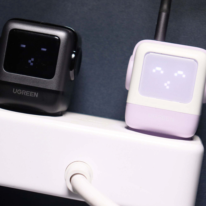 Зарядное устройство UGREEN CD361 Nexode RG 65W Robot GaN EU Purple - рис.7