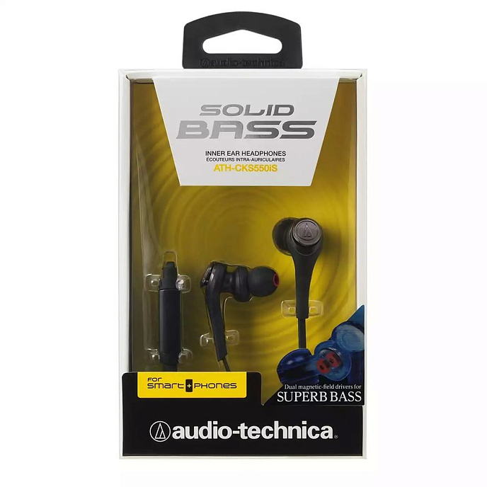 Наушники AUDIO-TECHNICA ATH-CKS550iS RD - рис.7
