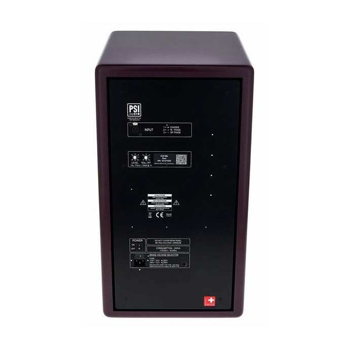 Студийный монитор PSI Audio A25-Ms Red - рис.4