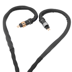 Кабель HeadMade IEM Premium 2-pin - 4.4mm Black 1.2m