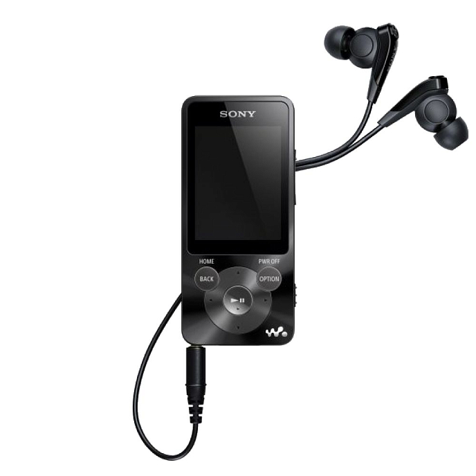 Плеер Sony NWZ-E584 black - рис.1