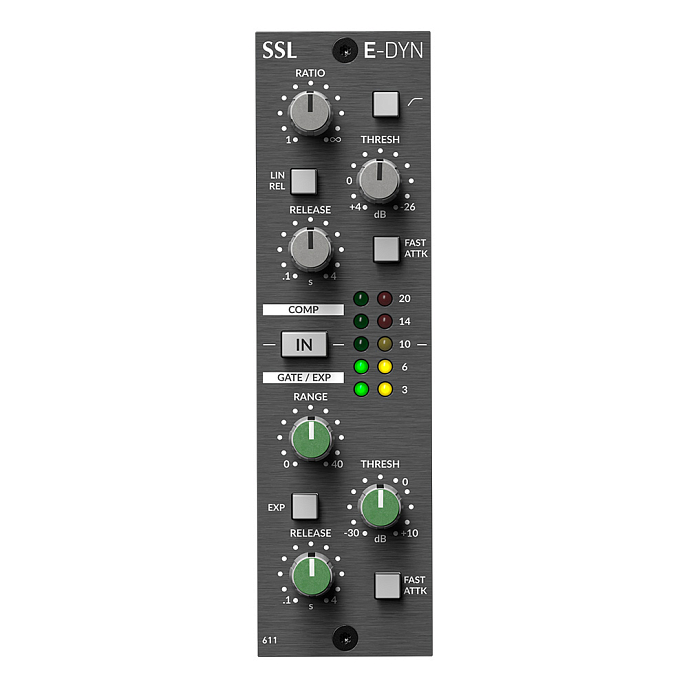 Процессор эффектов Solid State Logic 500-Series E Dynamics Module Black - рис.0
