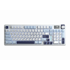 Клавиатура AULA S98 3in1 Reaper Switches Russia Light Blue White Black Purple