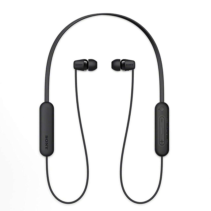 Беспроводные наушники Sony WI-C100 Black - рис.2