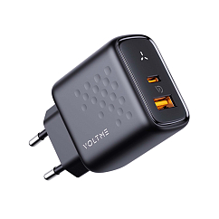 Сетевое зарядное устройство VOLTME Revo 45CA Duo Black