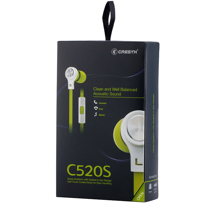 Наушники Cresyn C520S Green - рис.5