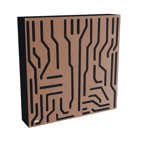 Акустическая панель Acoustic Shield AS Labyrinth Buk 50x50x10cm - рис.0