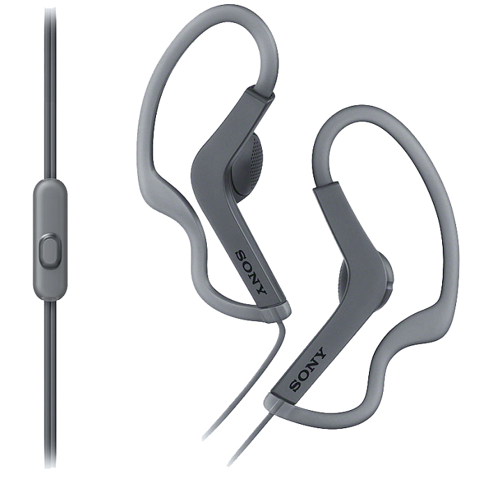 Наушники Sony MDR-AS210AP black - рис.0