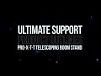 Стойка для микрофона Ultimate Support Pro-X-T-T Black Стойка для микрофона Ultimate Support Pro-X-T-T Black