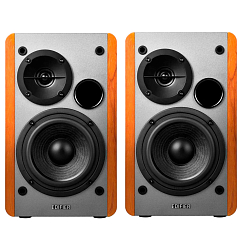 Компьютерные колонки Edifier R1280T silver/brown акустика 2.0_OpenBox